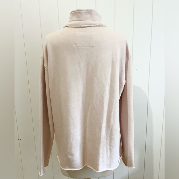 Frank & Eileen NWOT Sweatshirt V-Neck Long Sleeves Size L Pink - Picture 7 of 13